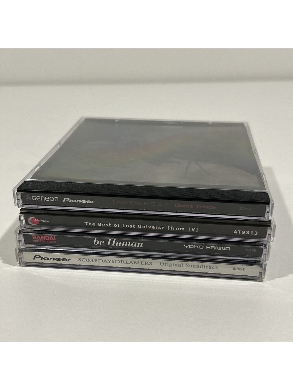 Japanese Anime Soundtrack CD Lot 4 Ghost in the Shell Last Exile Lost Universe